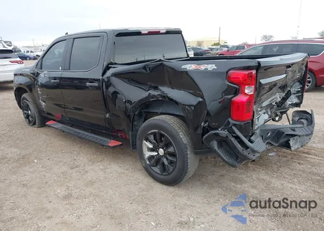 2022 Chevrolet Silverado 1500 4Wd Short Bed Custom from USA, damaged, VIN 1GCPDBEK8NZ610112
